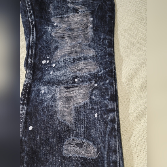 Jordan Craig Legacy Edition Collins Factory Dest. Denim Jeans 32/32* - Picture 5 of 10